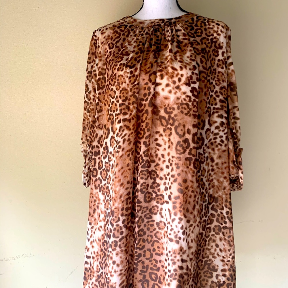 Eva Mendes for New York & Co. Leopard Print Dress